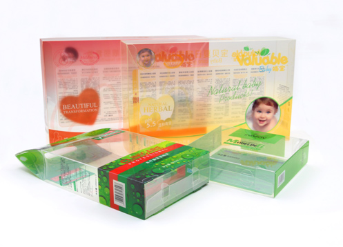 UV印刷PET，PVC膠盒包裝